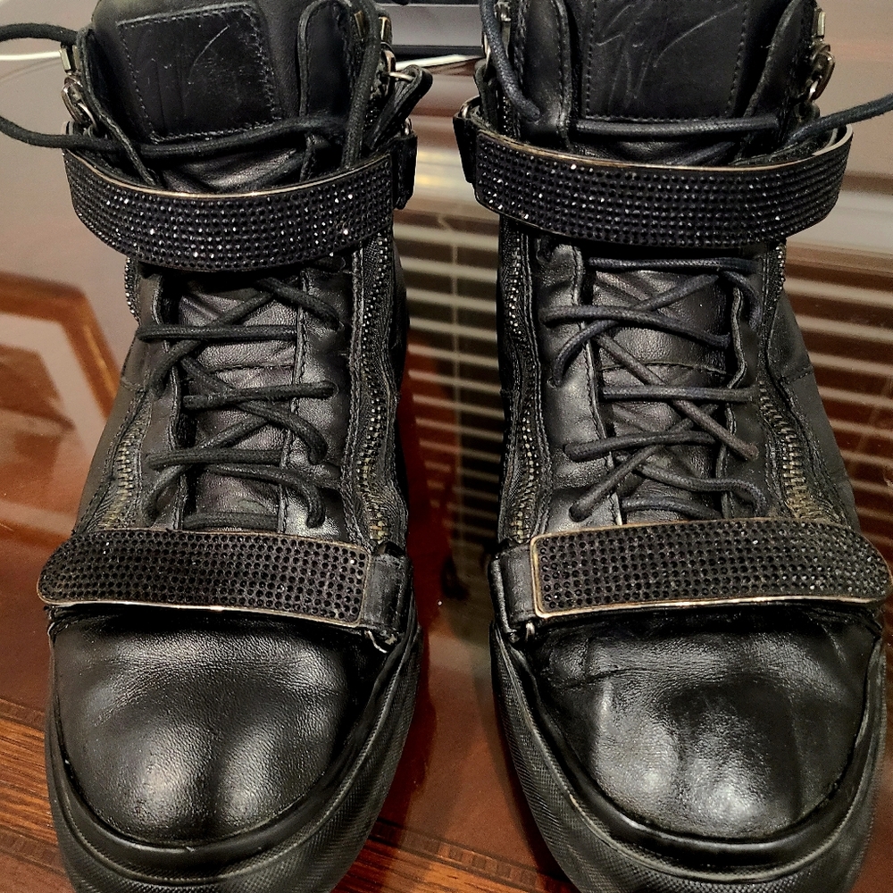 GUISEPPE ZONOTTI  High Top Coby Trainers (Made In Italy)